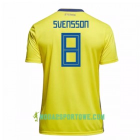 Koszulka Szwecja Svensson 8 Mistrzostwa Świata 2018 Domowe Stroje Piłkarskie